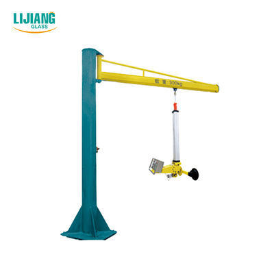Insulating Glass Cantilever Lift Crane With Suction Cups Glass Lifting
